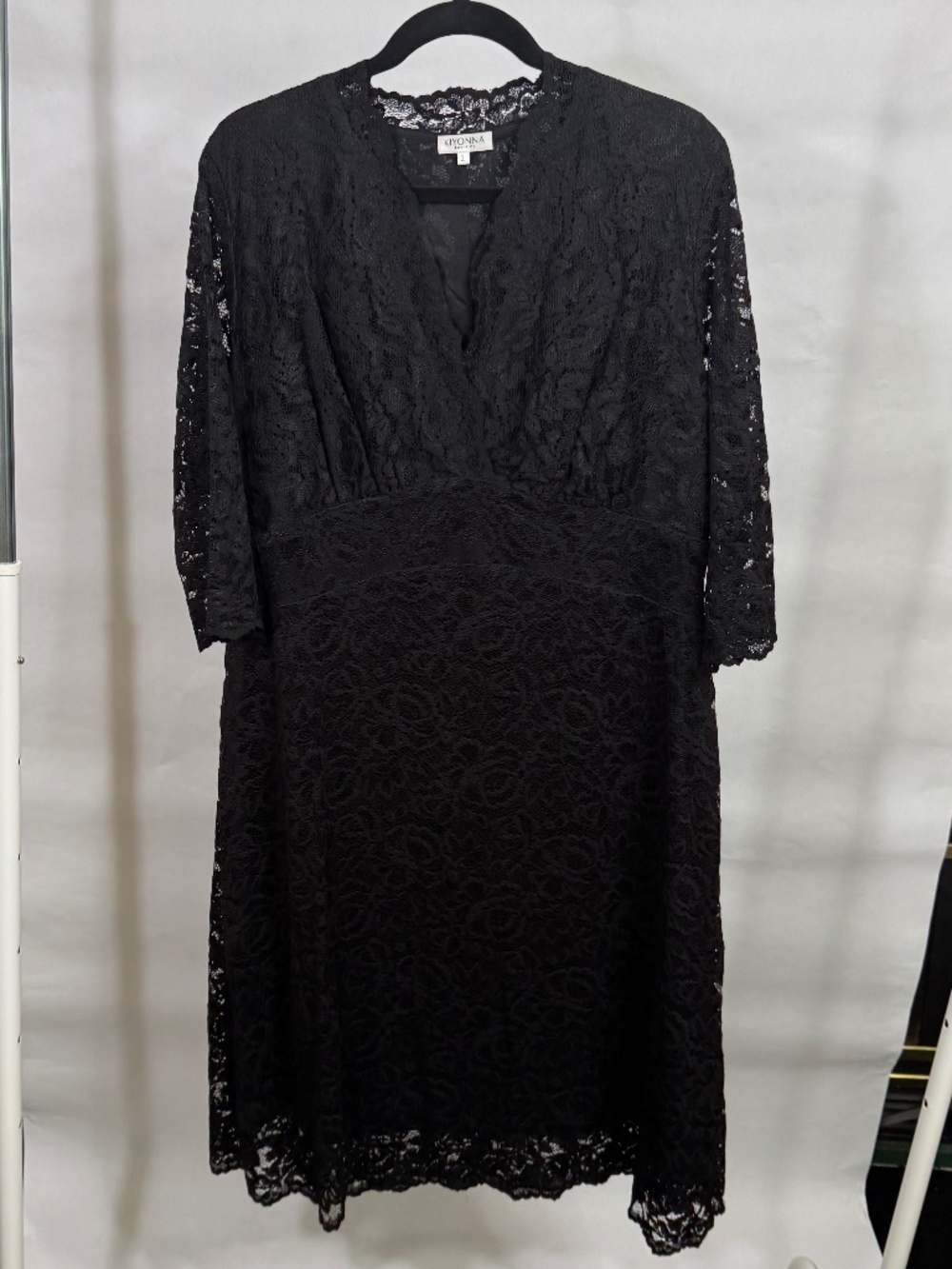 Kiyonna Mademoiselle Lace Cocktail Dress - size 2X